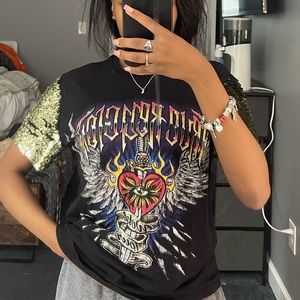 true religion graphic tee